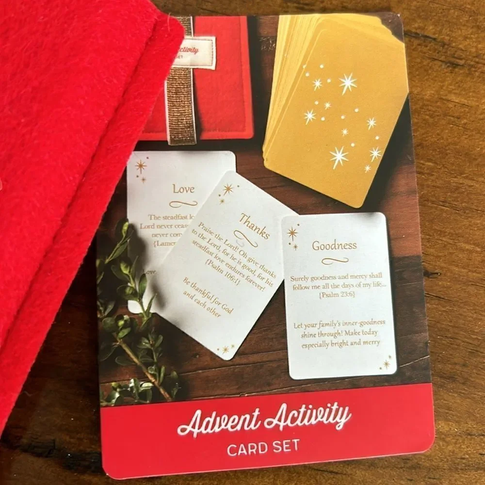 DEMDACO advent activity card set NEW
